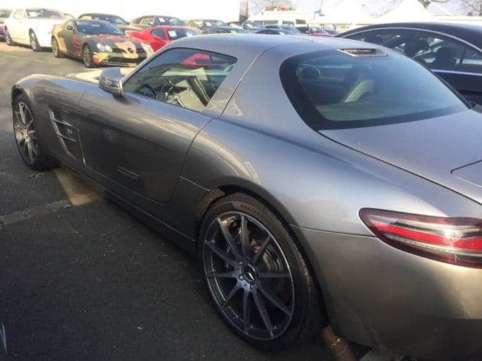 Mercedes sports car