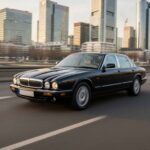 RENT A JAGUAR XJ8 OLDTIMER (1998) IN FRANKFURT Hero