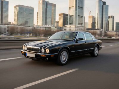 RENT A JAGUAR XJ8 OLDTIMER (1998) IN FRANKFURT Hero