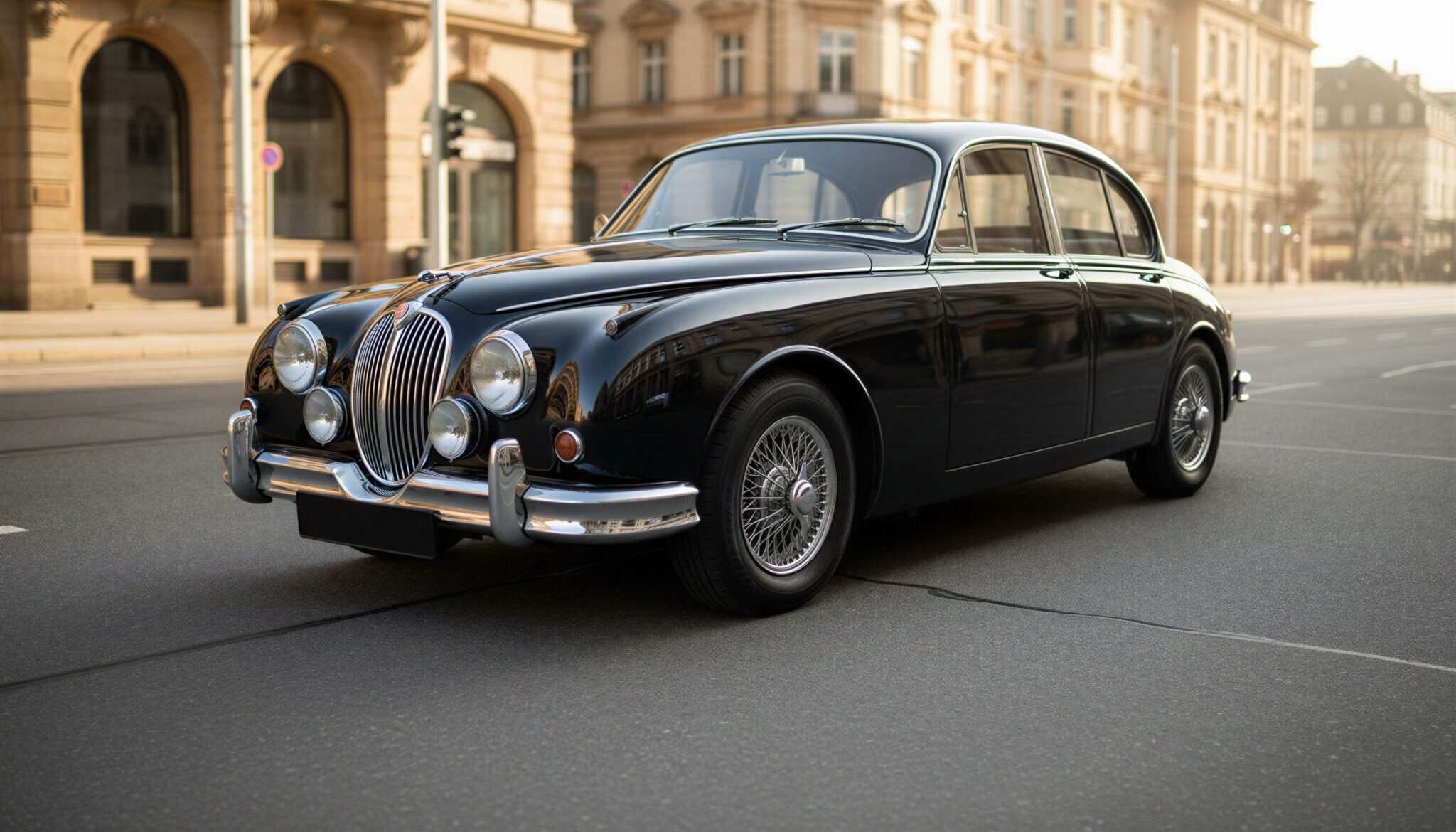 Rent A JAGUAR MK2 OLDTIMER (1965) IN FRANKFURT Hero