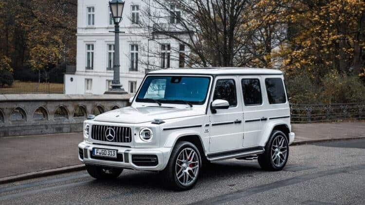 Rent a Mercedes G63 AMG in Frankfurt