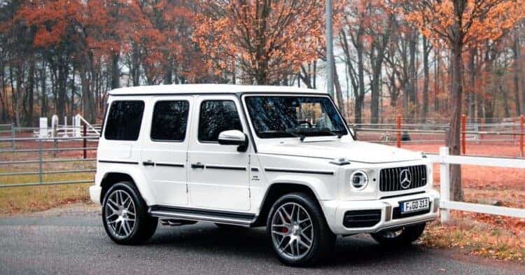 Rent a Mercedes G63 AMG in Frankfurt