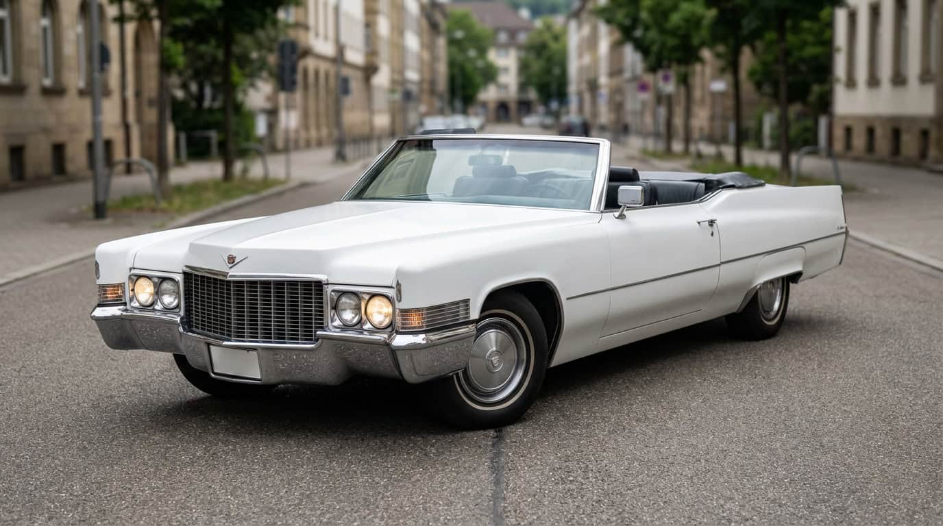 Rent a CADILLAC de Ville 1970 in Stuttgart hero