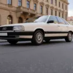 Audi 100 in Munich hero