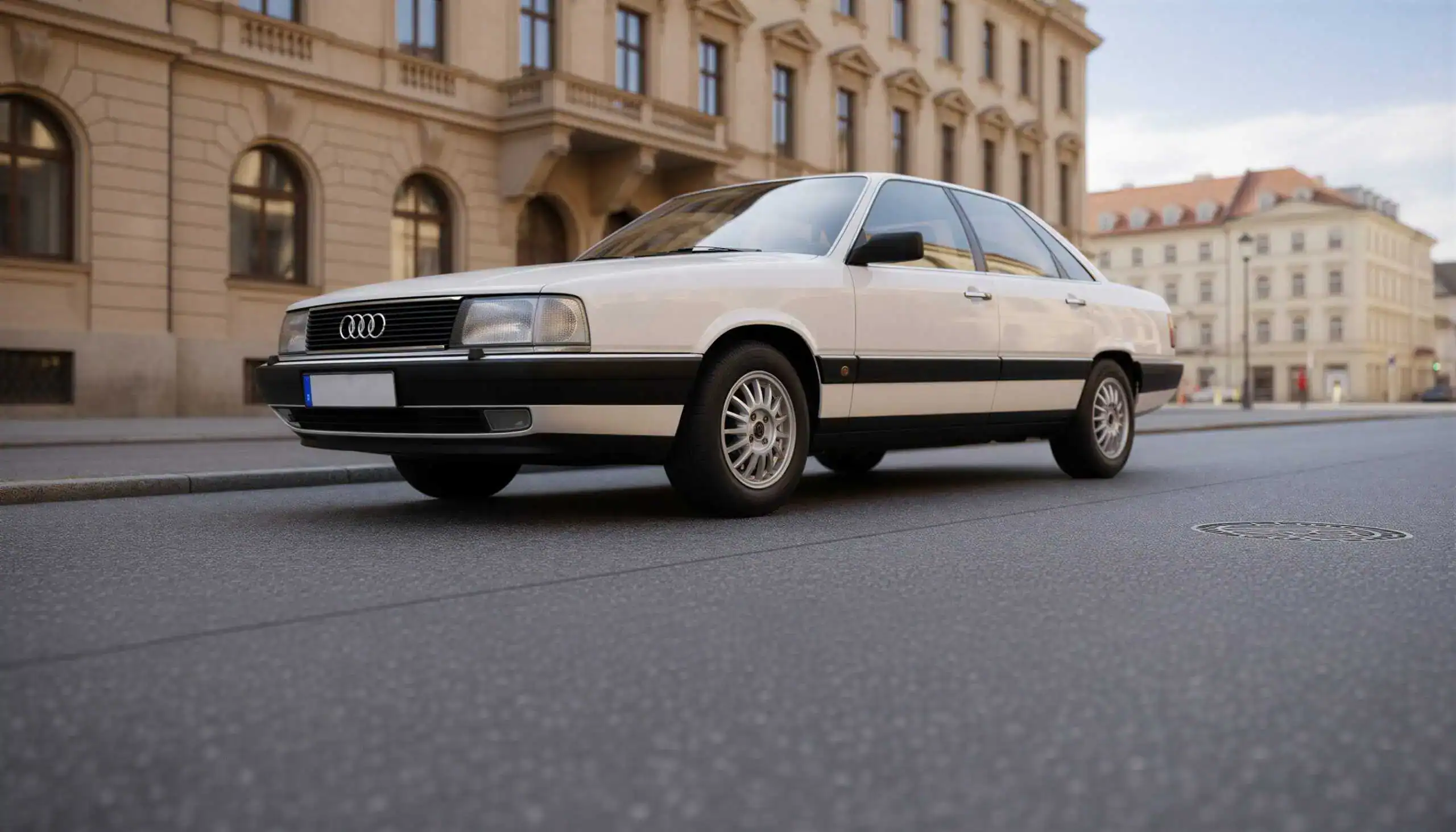 Audi 100 in Munich hero
