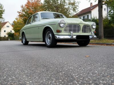 Rent a Volvo 121 Amazon Oldtimer in Munich Hero