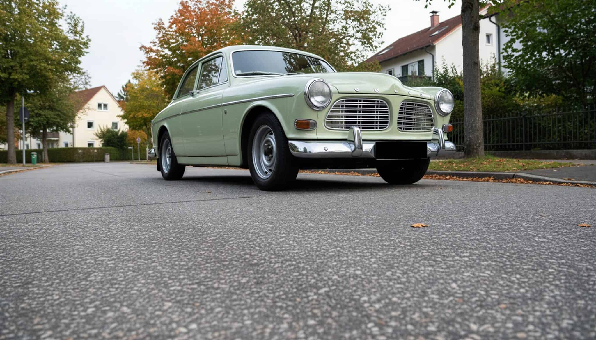 Rent a Volvo 121 Amazon Oldtimer in Munich Hero