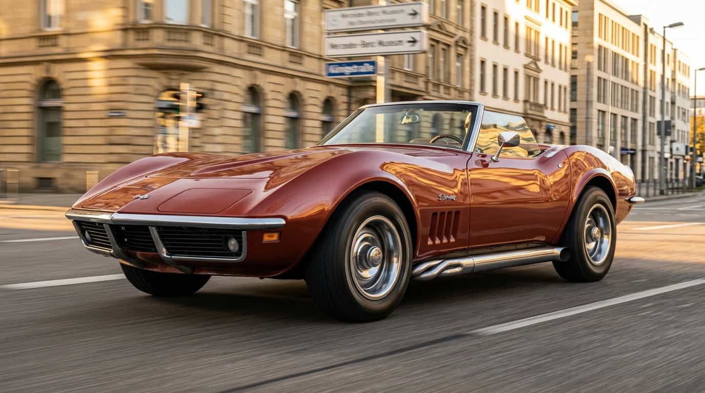 Rent a Corvette C3 Covertible in Stuttgart Hero