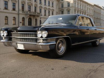 Rent a CADILLAC Sixty-Special Fleetwood 1963 in Stuttgart Hero