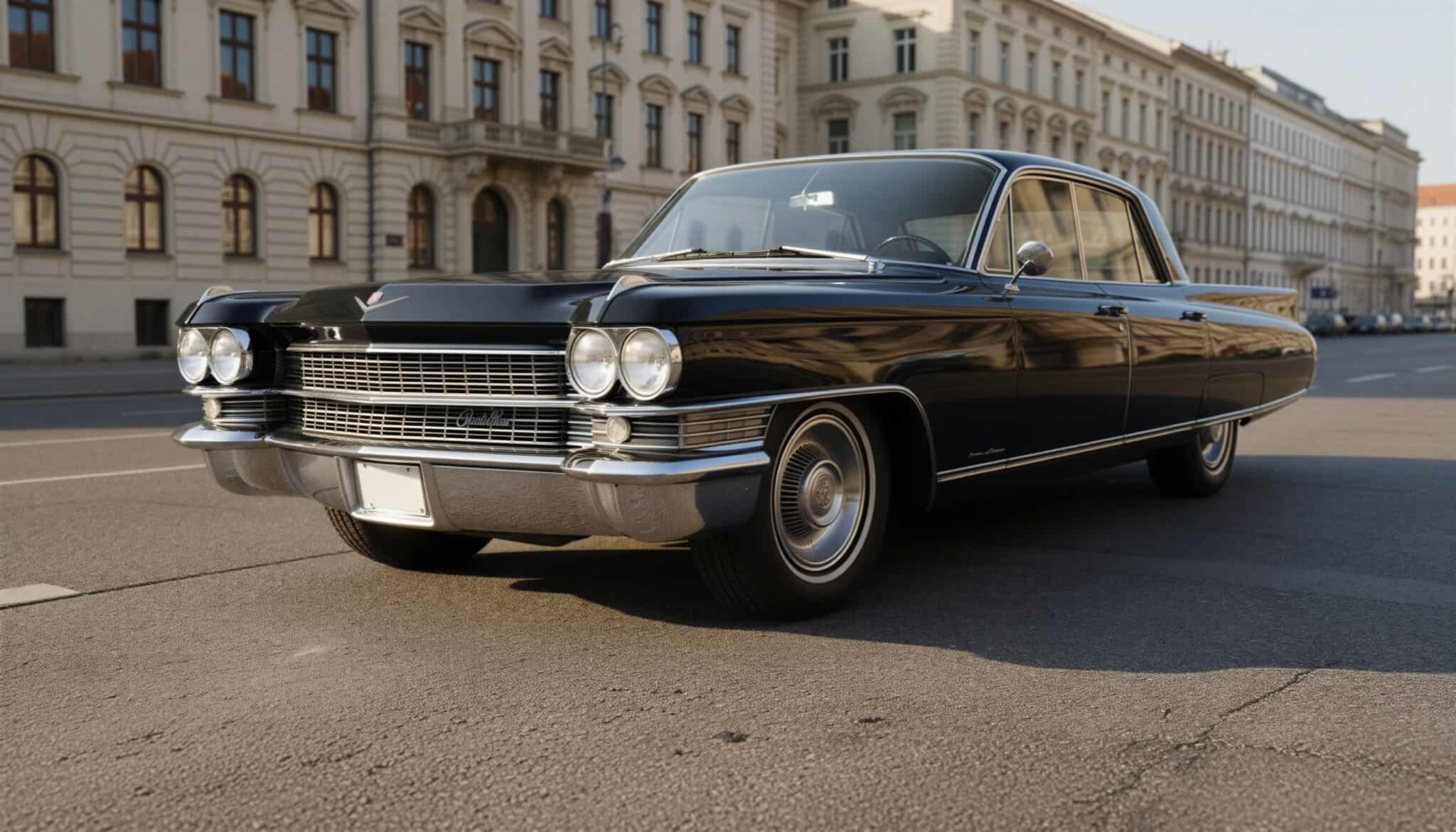 Rent a CADILLAC Sixty-Special Fleetwood 1963 in Stuttgart Hero