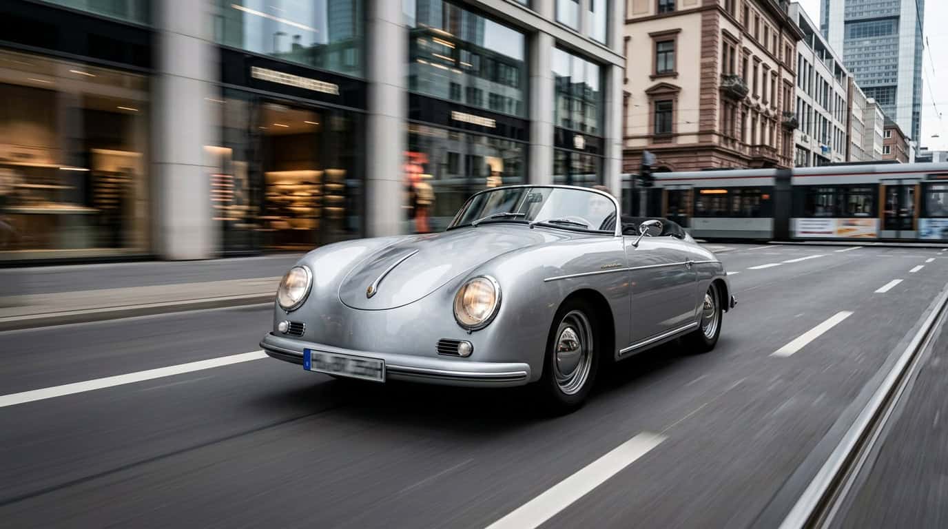 Rent a Porsche 356 in Frankfurt Hero