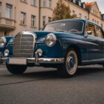 Rent a Mercedes-Benz 180 Ponton classic car in Munich Hero