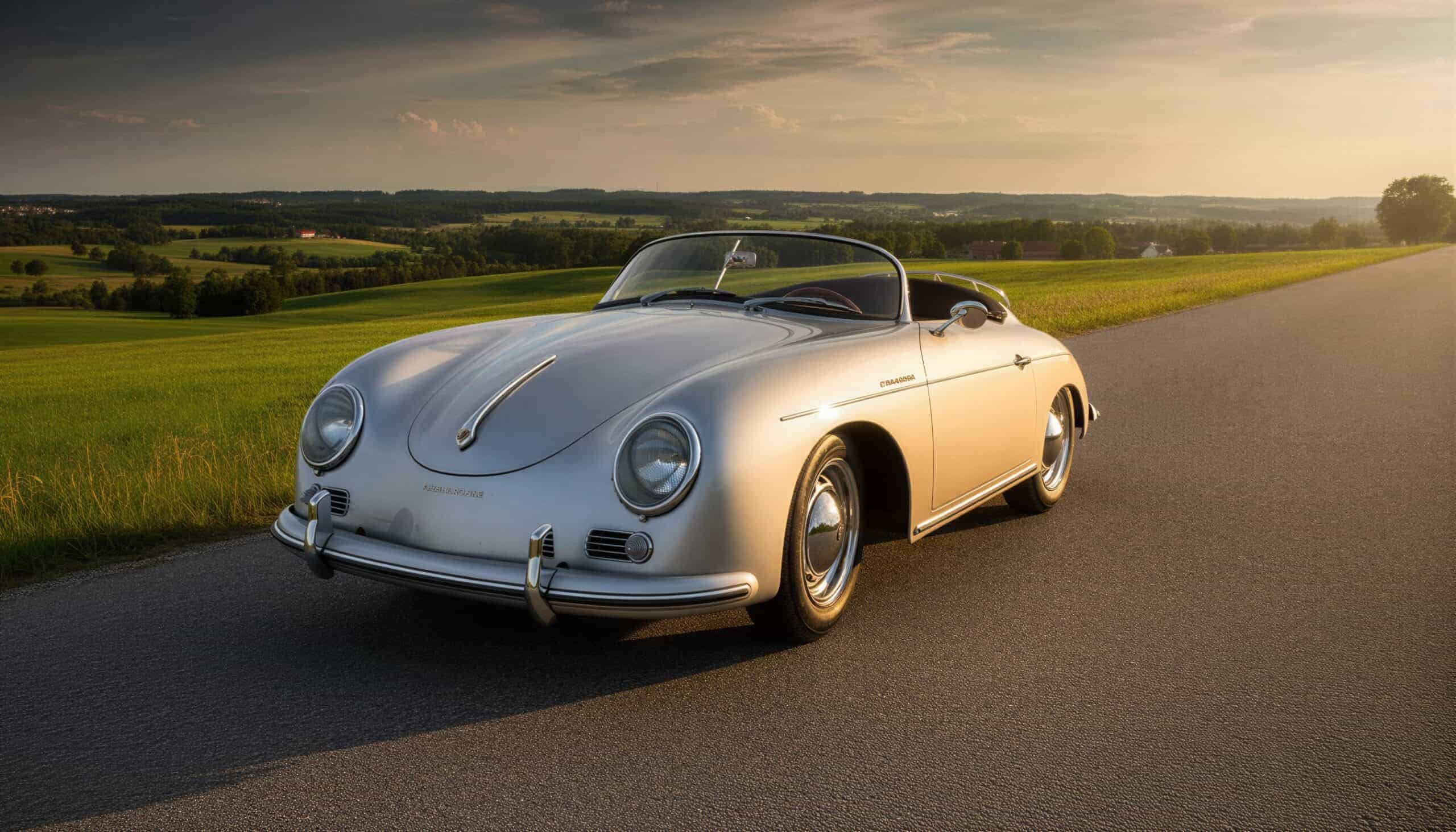 Rent Porsche Speedster classic in Munich Hero