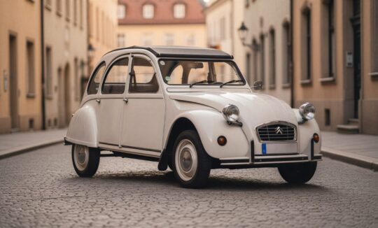 Rent Citroen 2CV classic car in Munich hero