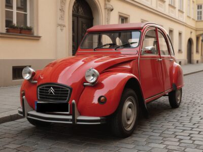 Rent Citroen 2CV classic car in Munich hero