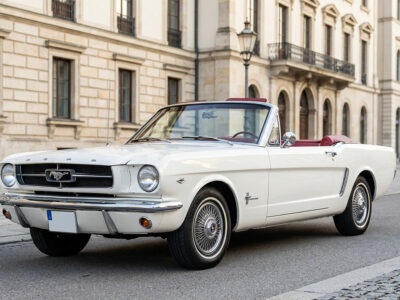 Rent Ford Mustang convertible classic car in Munich