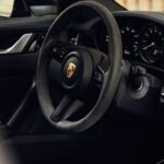 Interor from Porsche 911 Convertible in Frankfurt