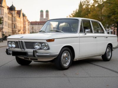 Limousine BMW 1800 Neue Klasse Oldtimer mieten in München hero