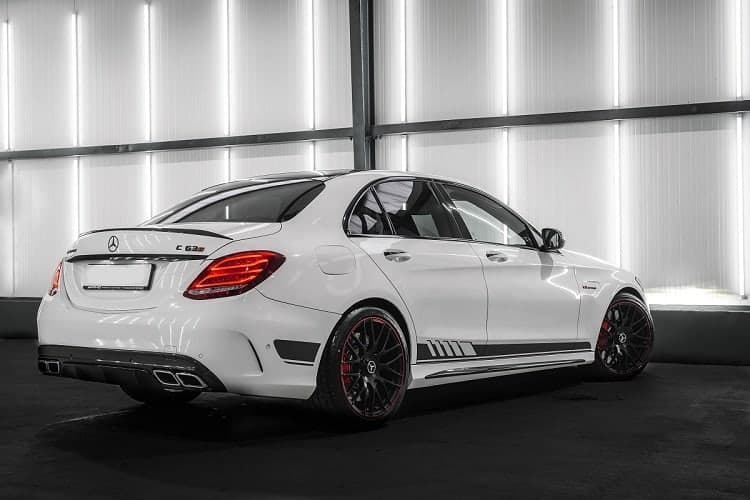 Rent a Mercedes C63S Edition 1 in Bremen