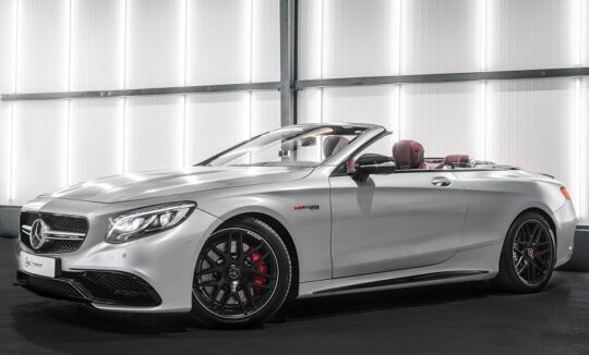 Rent a Mercedes S63 AMG Convertible in Bremen