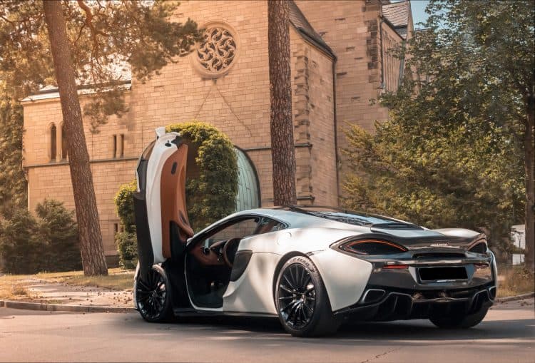 side view McLaren