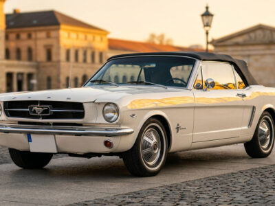 Rent a 1965 Ford Mustang in Munich Hero