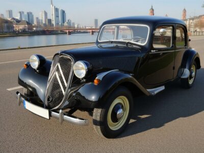 Rent a Citroen 11CV (1953) in Frankfurt hero