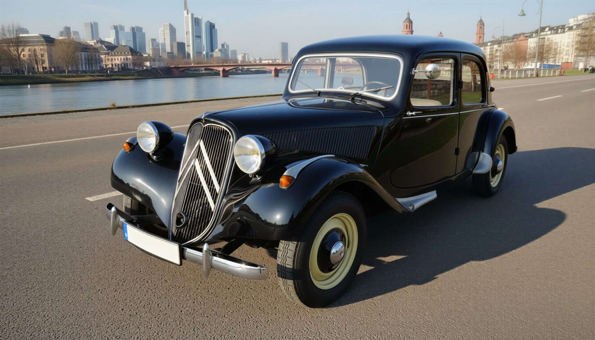 Rent a Citroen 11CV (1953) in Frankfurt hero