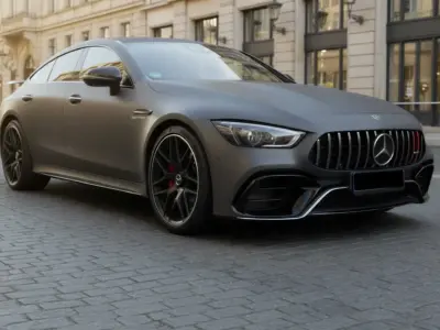 Mercedes AMG SLS in Berlin hero