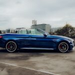 site view from Mercedes C63s AMG Convertible in Stuttgart
