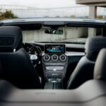 interior from Mercedes C63s AMG Convertible in Stuttgart