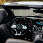 interior from Mercedes C63s AMG Convertible in Stuttgart
