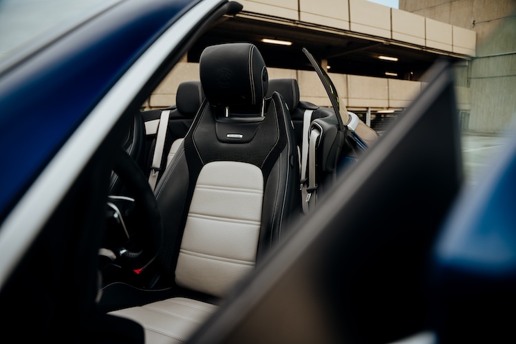 seats from Mercedes C63s AMG Convertible in Stuttgart