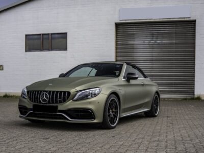 Rent a Mercedes C63s AMG Convertible in Hamburg