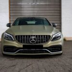 front view from Mercedes C63s AMG Convertible in Hamburg