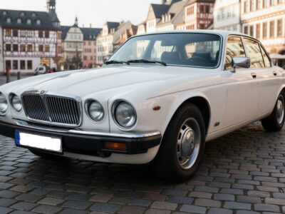 RENT A JAGUAR XJ6 OLDTIMER (1984) IN FRANKFURT Hero