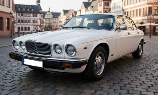 RENT A JAGUAR XJ6 OLDTIMER (1984) IN FRANKFURT Hero