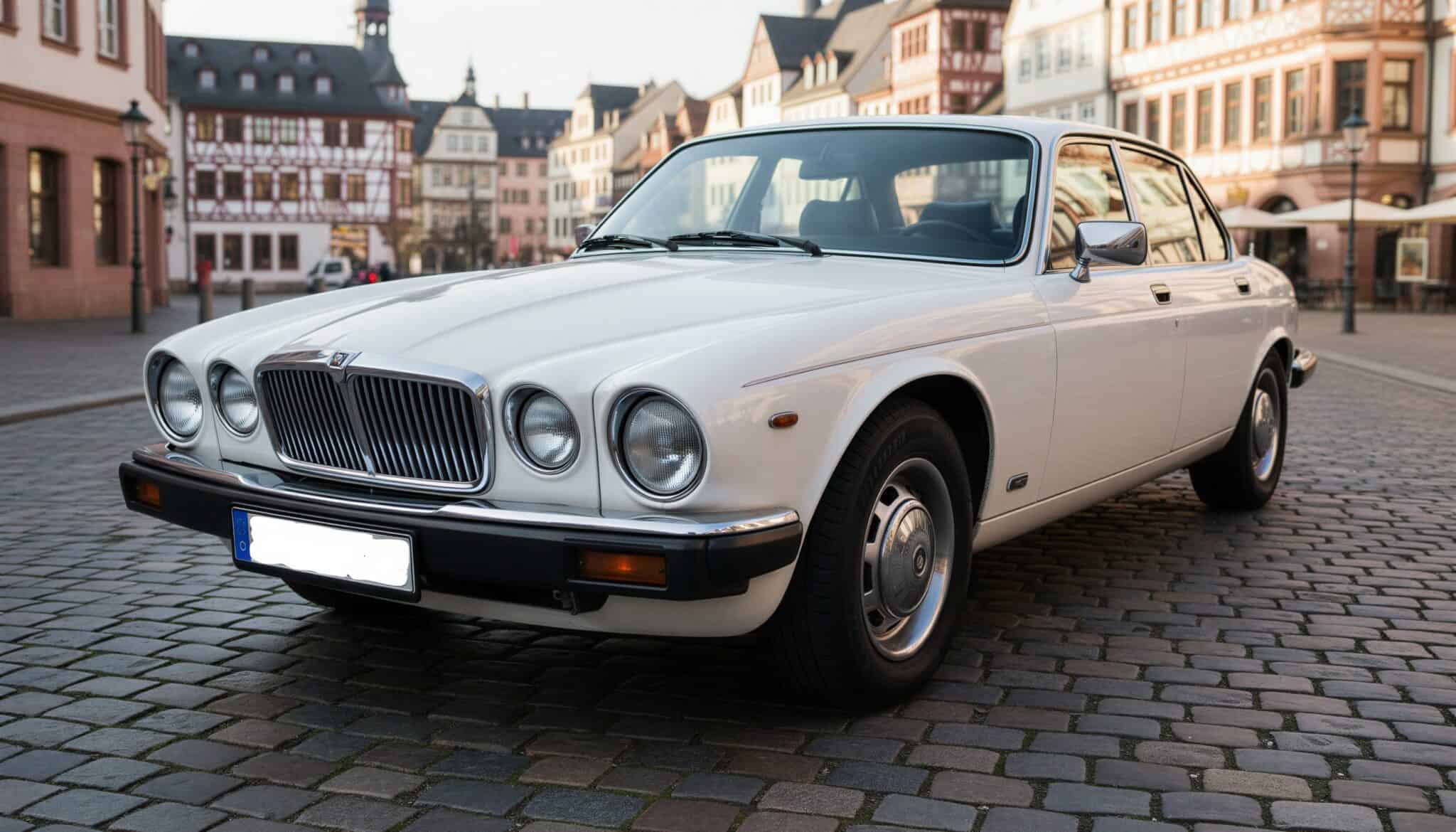 RENT A JAGUAR XJ6 OLDTIMER (1984) IN FRANKFURT Hero