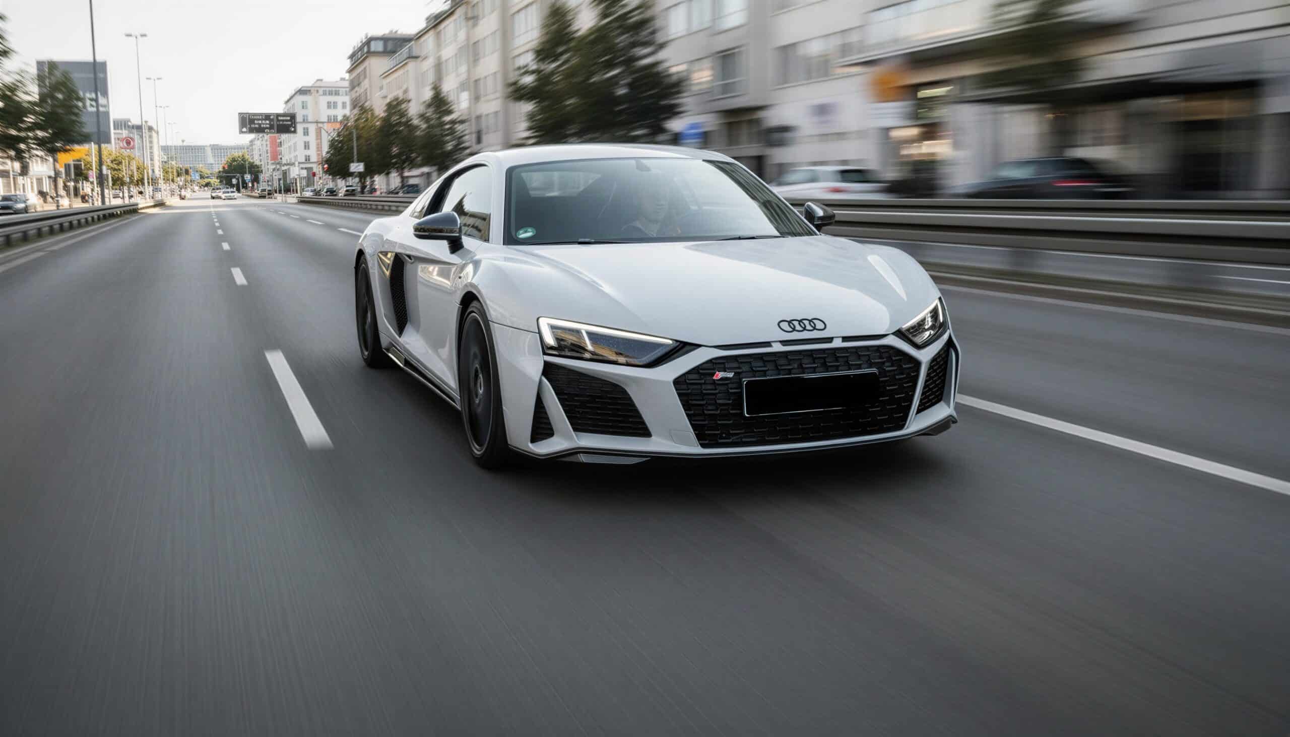 Audi R8 V10 Performance in Munich hero