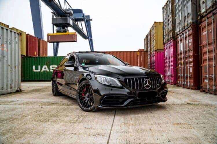 Rent a Mercedes C63S AMG in Bielefeld