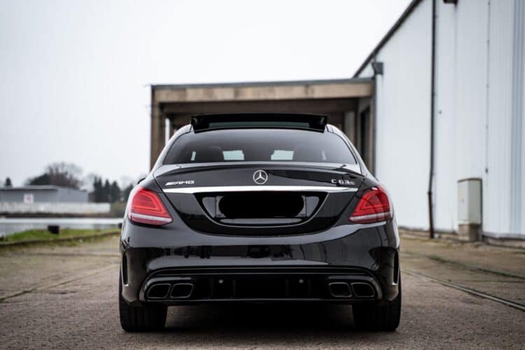 Rent a Mercedes C63S AMG in Bielefeld