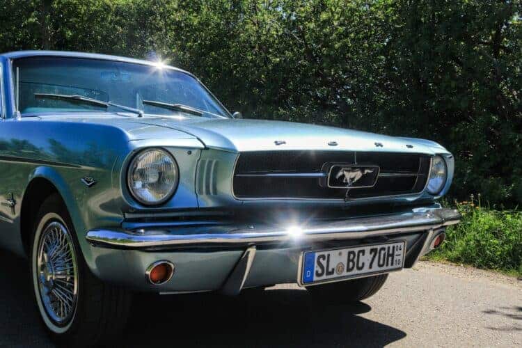 Rent a 1965 Ford Mustang in Flensburg