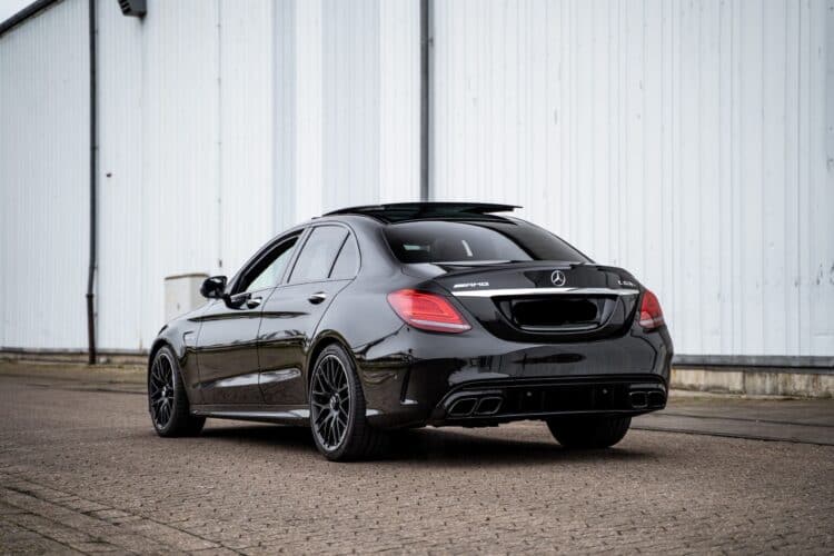 Rent a Mercedes C63S AMG in Bielefeld