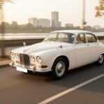 Rent a Jaguar 420 Oldtimer in Frankfurt Hero