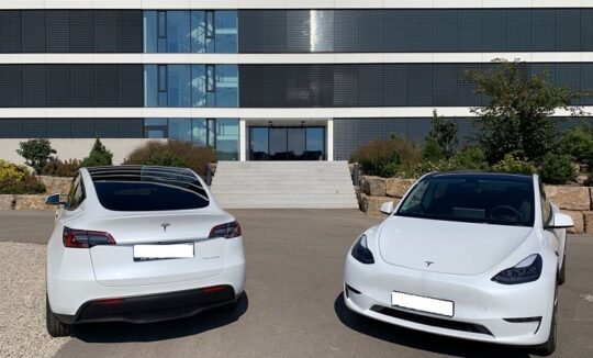 Rent a Tesla Model Y in Stuttgart
