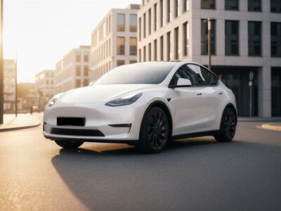 Rent a Tesla Model Y Performance in Hannover hero