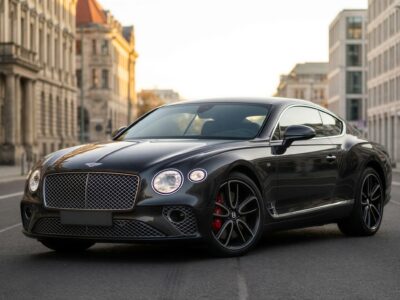 Rent a Bentley Continental GT in Frankfurt Hero