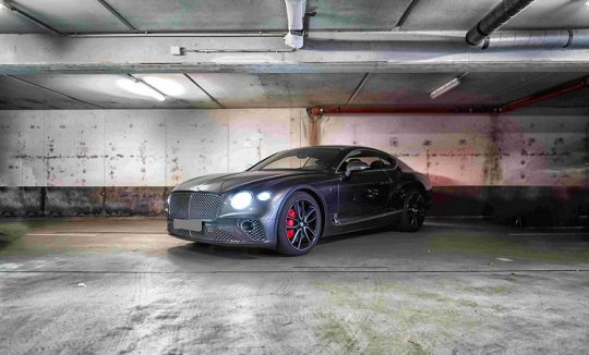 Rent a Bentley Continental GT in Frankfurt