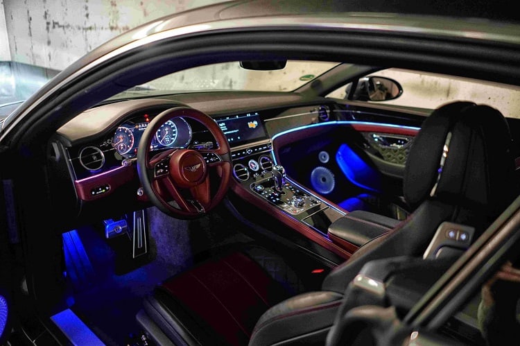 Rent a Bentley Continental GT in Frankfurt