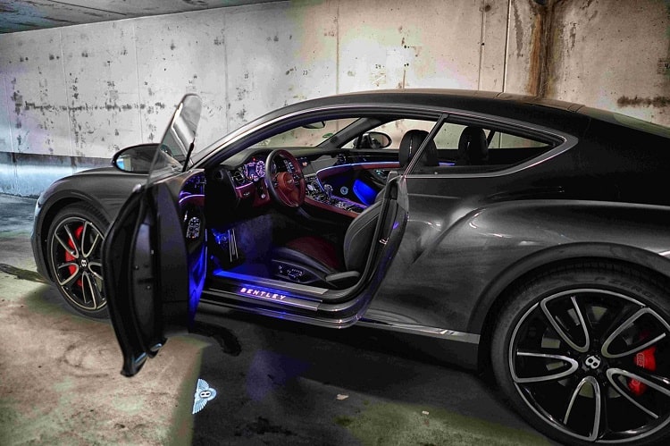 Rent a Bentley Continental GT in Frankfurt